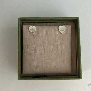 Real Gucci Trademark Heart-Shaped Earrings!! Only worn a few times!!
